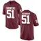 Branson Hickman Men's Oklahoma Sooners Crimson Football College Jersey - Game