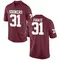 Cale Fugate Men's Oklahoma Sooners Crimson Football College Jersey - Game