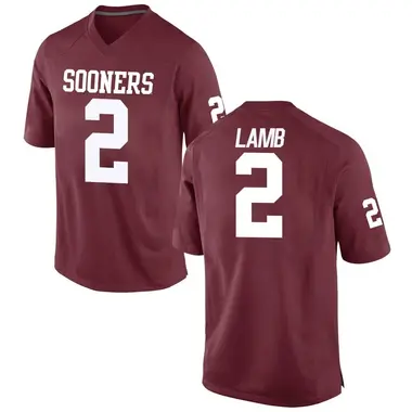 Oklahoma Sooners Ceedee Lamb #2 Nfl 2020 White Jersey - Bluefink