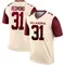 Jalen Redmond Youth Oklahoma Sooners Jordan Natural Alternate Football Jersey - Legend