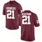 Jeremiah Newcombe Men's Oklahoma Sooners Crimson Football College Jersey - Replica