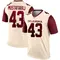 Redi Mustafaraj Men's Oklahoma Sooners Jordan Natural Alternate Football Jersey - Legend