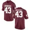 Redi Mustafaraj Youth Oklahoma Sooners Crimson Football College Jersey - Replica