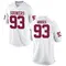 White Ace Hodges Youth Oklahoma Sooners Football College Jersey - Game