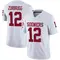 White Brendan Zurbrugg Youth Oklahoma Sooners Jordan Football Jersey - Game