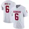 White Nigel Smith II Men's Oklahoma Sooners Jordan Football Jersey - Game