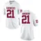 White Xavier Robinson Men's Oklahoma Sooners Football College Jersey - Replica